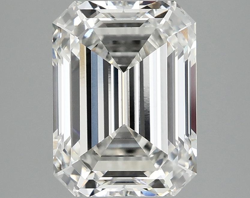 3.08 Carat Emerald Shaped Excellent Cut VS1 IGI Certified Lab Grown Diamond