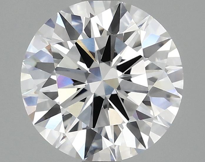 2.07 Carat Round Shaped Ideal Cut VVS2 IGI Certified Lab Grown Diamond