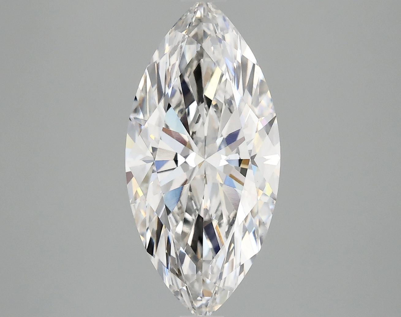 3.04 Carat Marquise Shaped Excellent Cut VS1 IGI Certified Lab Grown Diamond