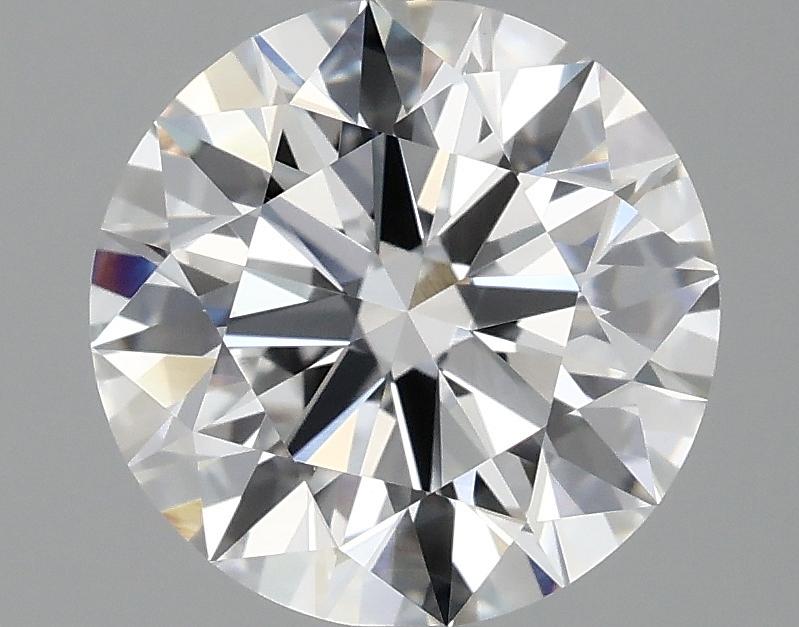 2.04 Carat Round Shaped Ideal Cut VVS2 IGI Certified Lab Grown Diamond