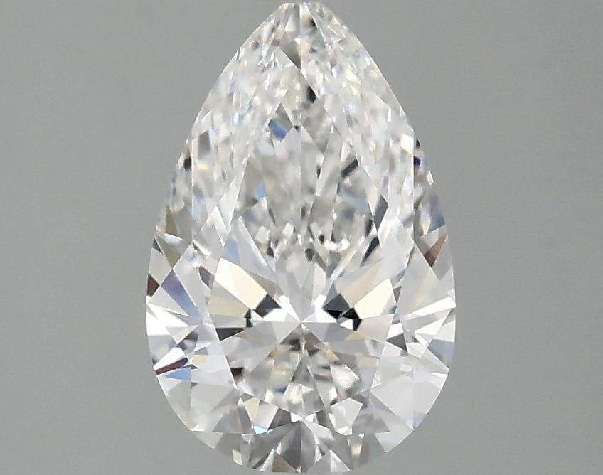 1.56 Carat Pear Shaped Ideal Cut VVS2 IGI Certified Lab Grown Diamond