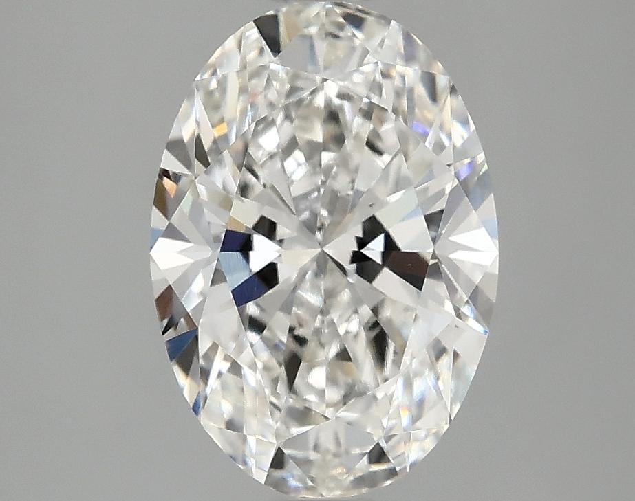 2.25 Carat Oval Shaped Ideal Cut VVS2 IGI Certified Lab Grown Diamond