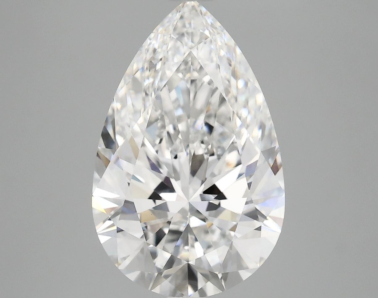 4.5 Carat Pear Shaped Ideal Cut VVS2 IGI Certified Lab Grown Diamond