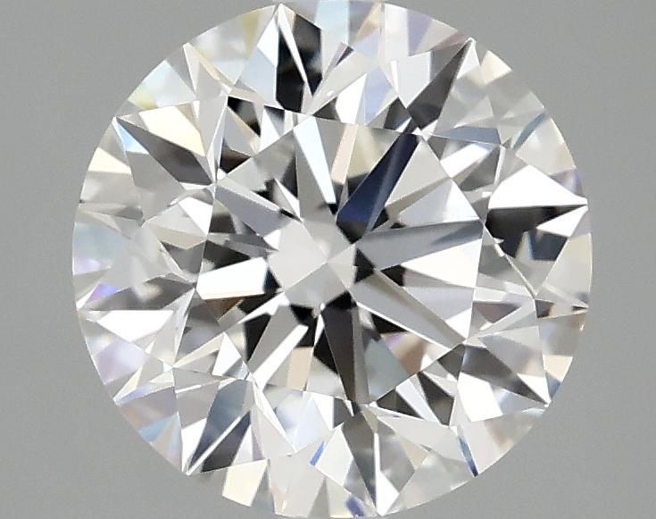 2.57 Carat Round Shaped Excellent Cut VVS2 IGI Certified Lab Grown Diamond