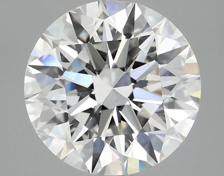 3.08 Carat Round Shaped Excellent Cut VVS2 IGI Certified Lab Grown Diamond