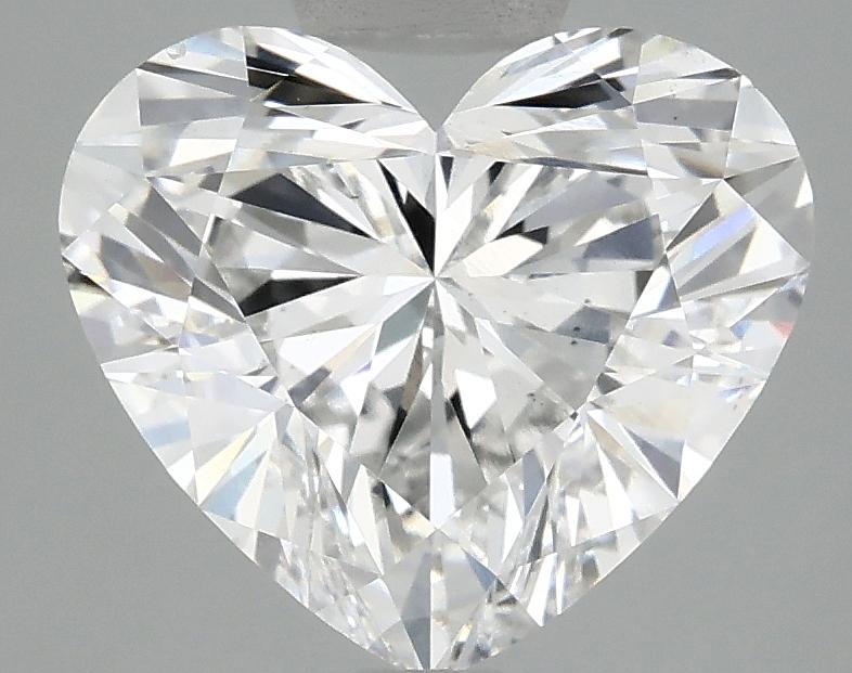 3.09 Carat Heart Shaped Ideal Cut VS2 IGI Certified Lab Grown Diamond