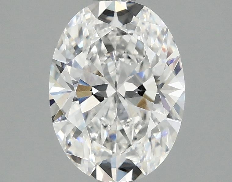 1.5 Carat Oval Shaped Excellent Cut VVS2 IGI Certified Lab Grown Diamond