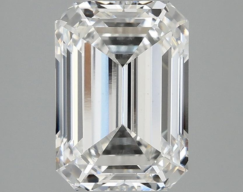 3.05 Carat Emerald Shaped Ideal Cut VS1 IGI Certified Lab Grown Diamond