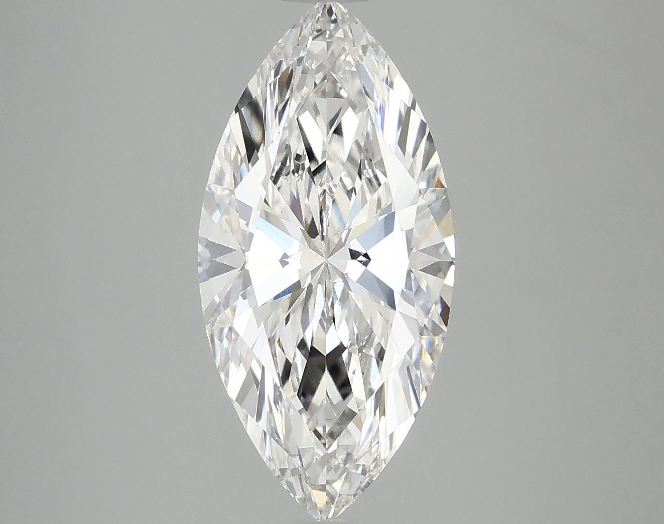 3.0 Carat Marquise Shaped Excellent Cut VS1 IGI Certified Lab Grown Diamond