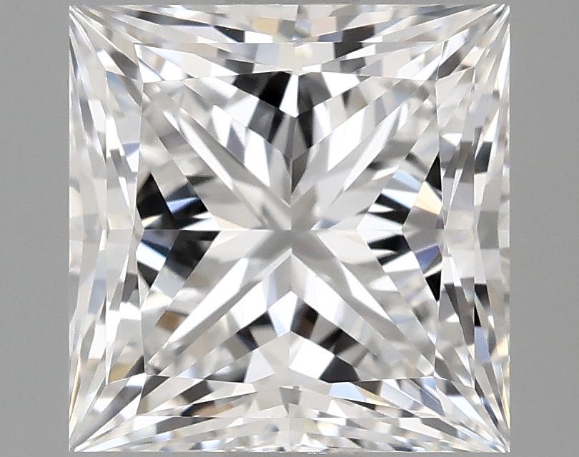 2.09 Carat Princess Shaped Ideal Cut VVS2 IGI Certified Lab Grown Diamond