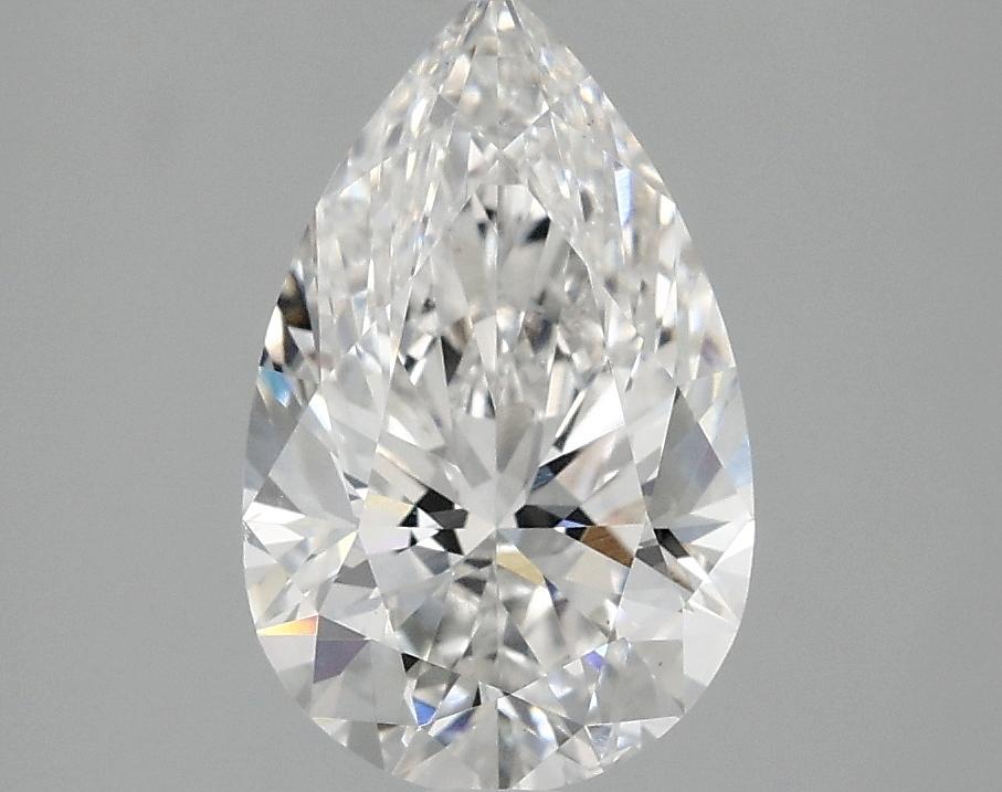 2.04 Carat Pear Shaped Ideal Cut VS2 IGI Certified Lab Grown Diamond