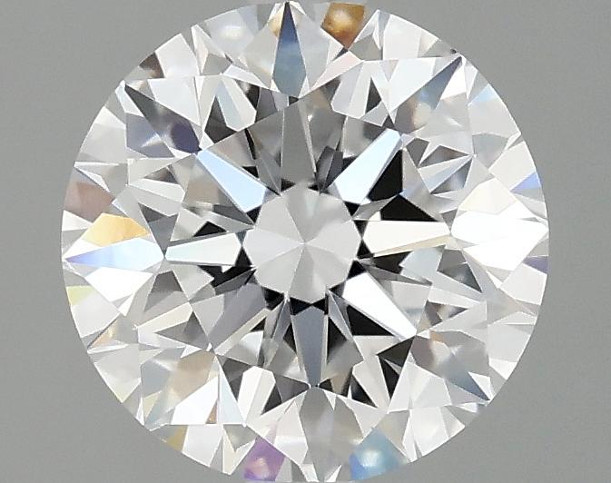 2.05 Carat Round Shaped Excellent Cut VVS2 IGI Certified Lab Grown Diamond