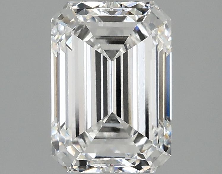 2.1 Carat Emerald Shaped Ideal Cut VS1 IGI Certified Lab Grown Diamond