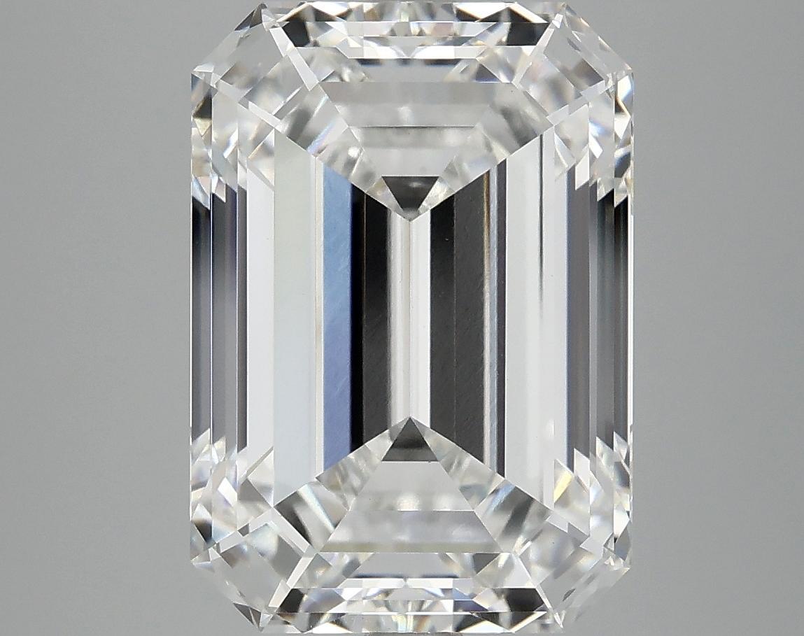 7.19 Carat Emerald Shaped Ideal Cut VVS2 IGI Certified Lab Grown Diamond
