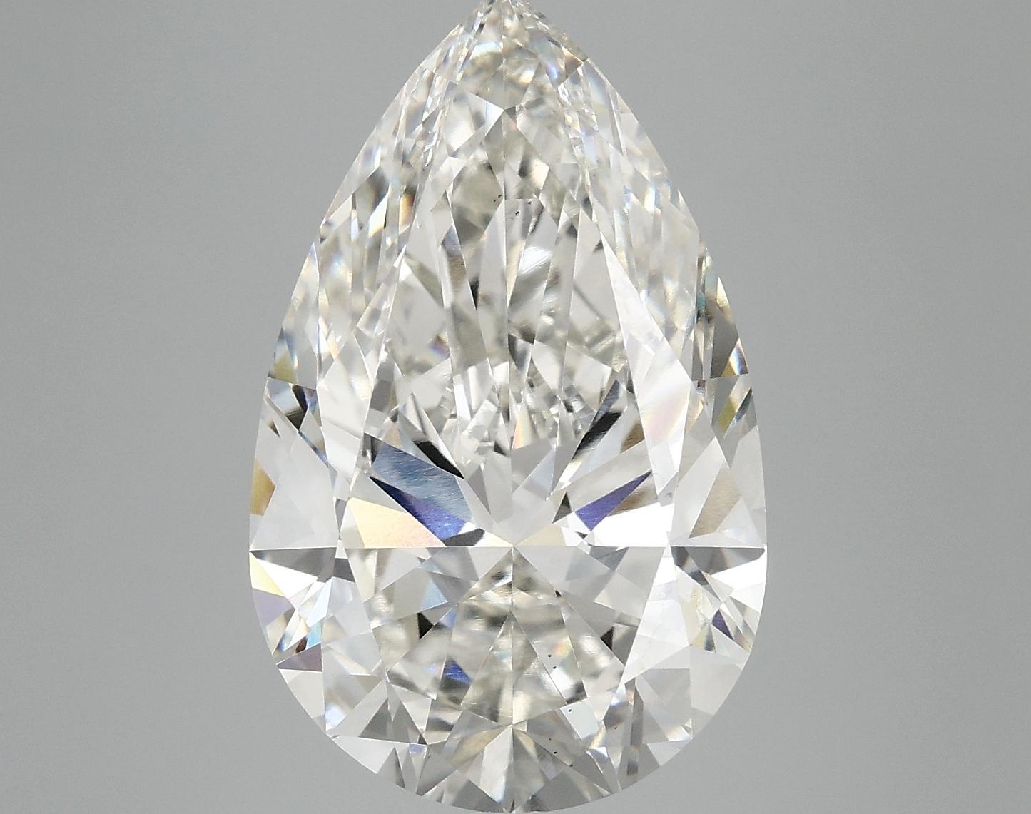 7.45 Carat Pear Shaped Ideal Cut VS1 IGI Certified Lab Grown Diamond