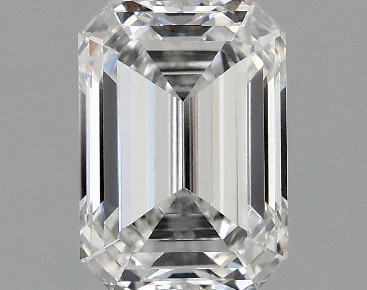 1.07 Carat Emerald Shaped Ideal Cut VVS2 IGI Certified Lab Grown Diamond