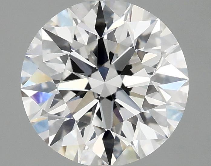 2.03 Carat Round Shaped Excellent Cut VVS2 IGI Certified Lab Grown Diamond