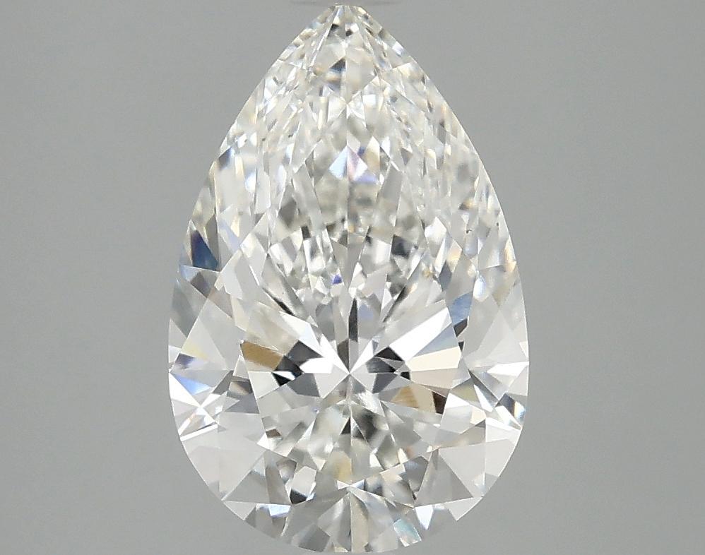 2.57 Carat Pear Shaped Ideal Cut VS1 IGI Certified Lab Grown Diamond