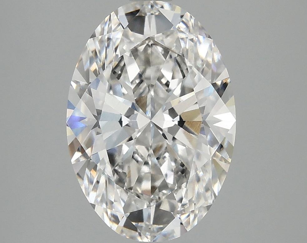 3.03 Carat Oval Shaped Ideal Cut VVS2 GSI Certified Lab Grown Diamond
