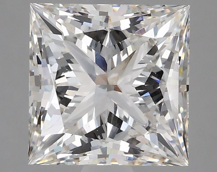 2.69 Carat Princess Shaped Ideal Cut VS1 IGI Certified Lab Grown Diamond