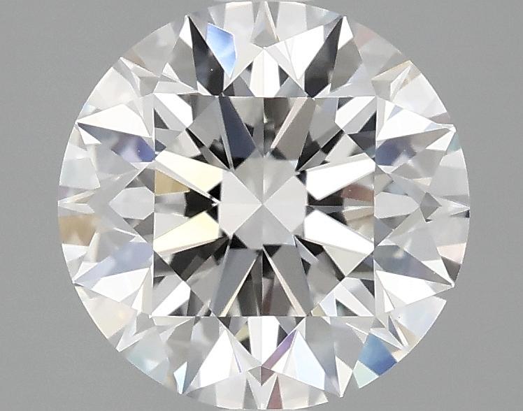 2.5 Carat Round Shaped Ideal Cut VVS2 IGI Certified Lab Grown Diamond
