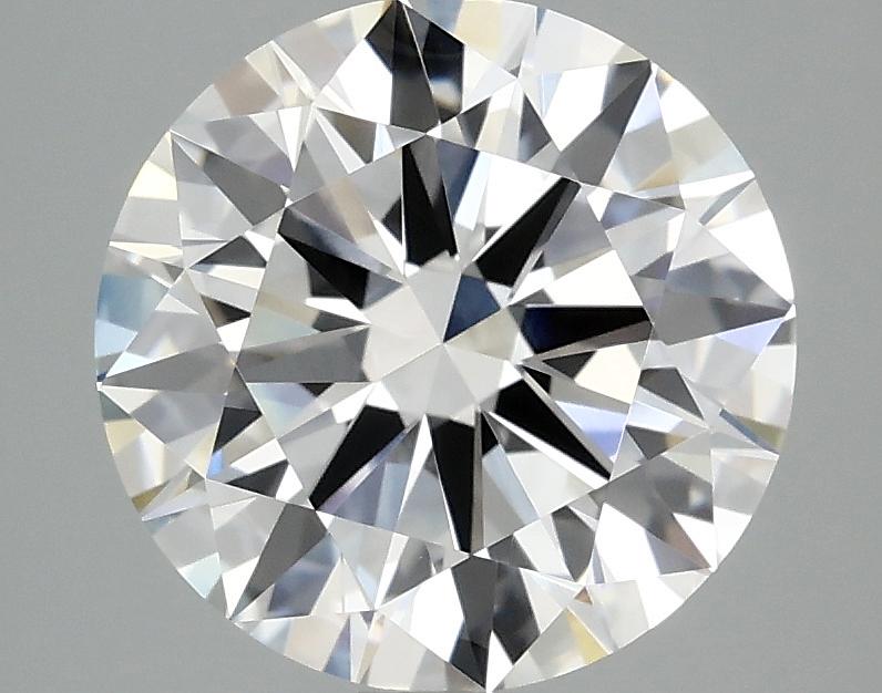3.05 Carat Round Shaped Ideal Cut VVS2 IGI Certified Lab Grown Diamond