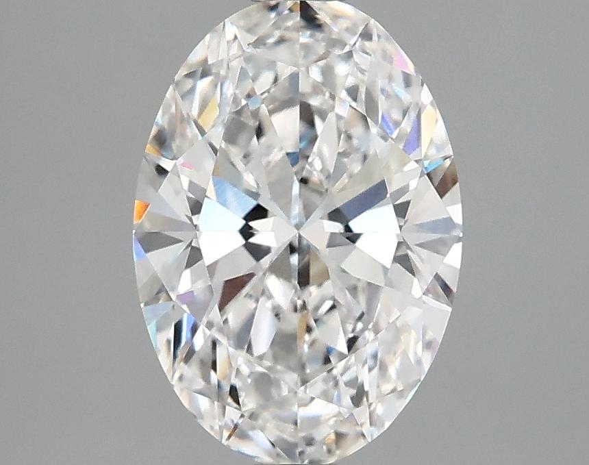 2.05 Carat Oval Shaped Ideal Cut VVS2 IGI Certified Lab Grown Diamond