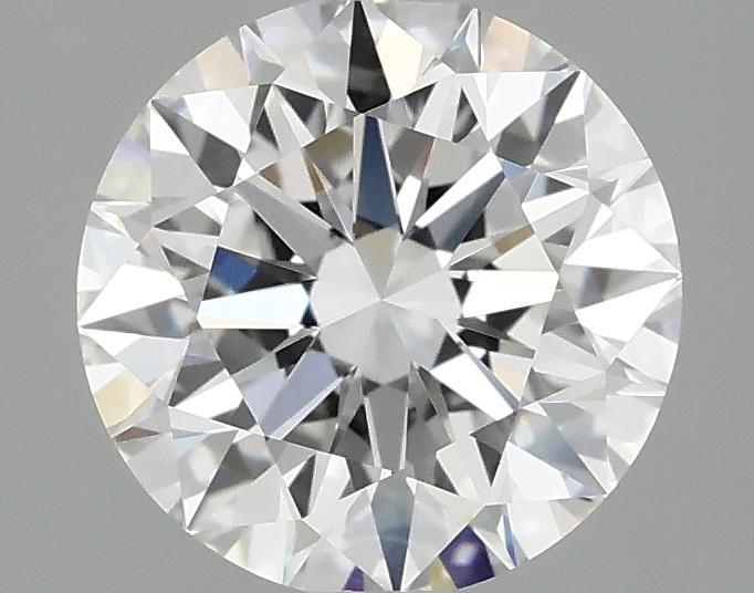 2.07 Carat Round Shaped Ideal Cut VVS2 IGI Certified Lab Grown Diamond
