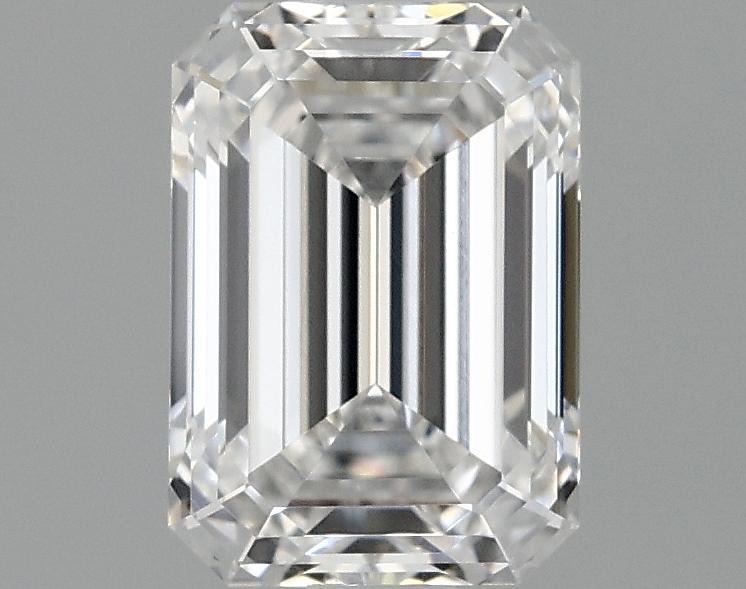 1.1 Carat Emerald Shaped Ideal Cut VVS2 IGI Certified Lab Grown Diamond