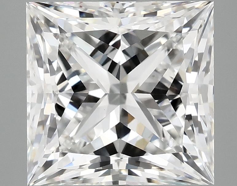 4.58 Carat Princess Shaped Ideal Cut VS1 IGI Certified Lab Grown Diamond