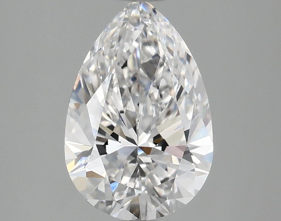 2.08 Carat Pear Shaped Excellent Cut VVS2 IGI Certified Lab Grown Diamond