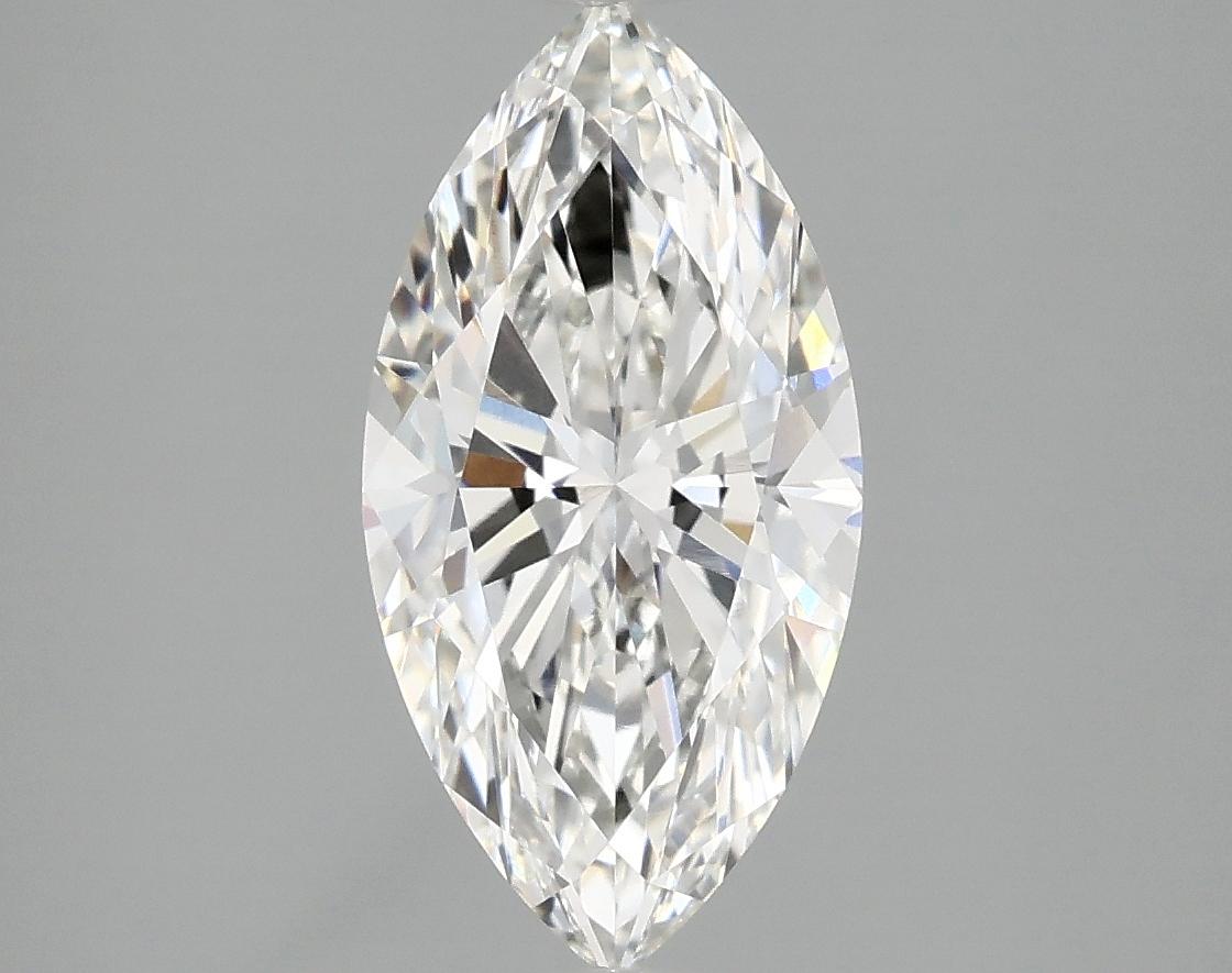 2.02 Carat Marquise Shaped Ideal Cut VVS2 IGI Certified Lab Grown Diamond