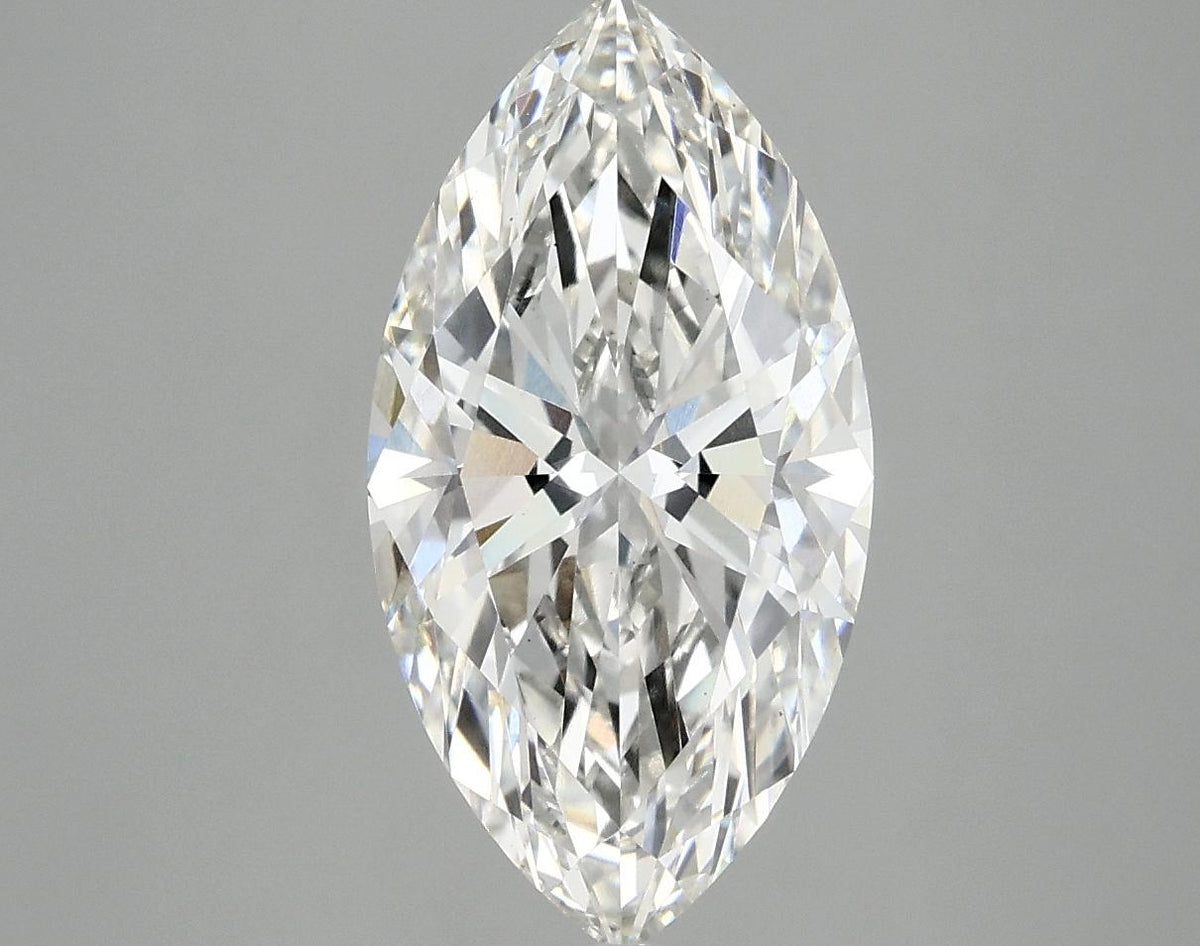 2.97 Carat Marquise Shaped Ideal Cut VS1 IGI Certified Lab Grown Diamond