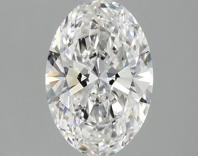 1.35 Carat Oval Shaped Ideal Cut VVS2 IGI Certified Lab Grown Diamond