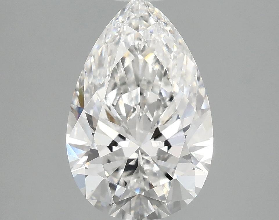 2.07 Carat Pear Shaped Ideal Cut VVS2 IGI Certified Lab Grown Diamond