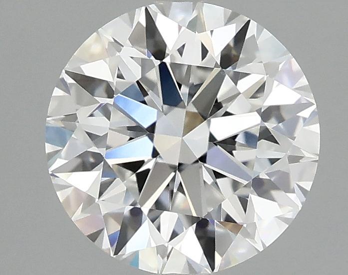 2.07 Carat Round Shaped Excellent Cut VVS2 IGI Certified Lab Grown Diamond