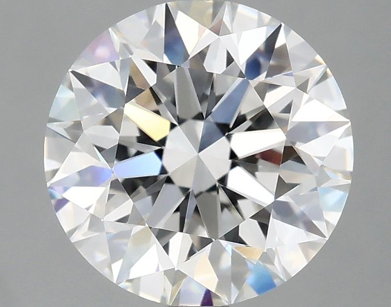 3.06 Carat Round Shaped Excellent Cut VVS2 IGI Certified Lab Grown Diamond