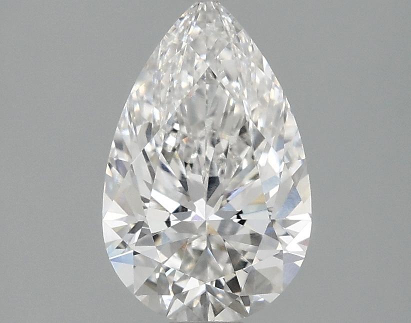 1.47 Carat Pear Shaped Ideal Cut VVS2 IGI Certified Lab Grown Diamond