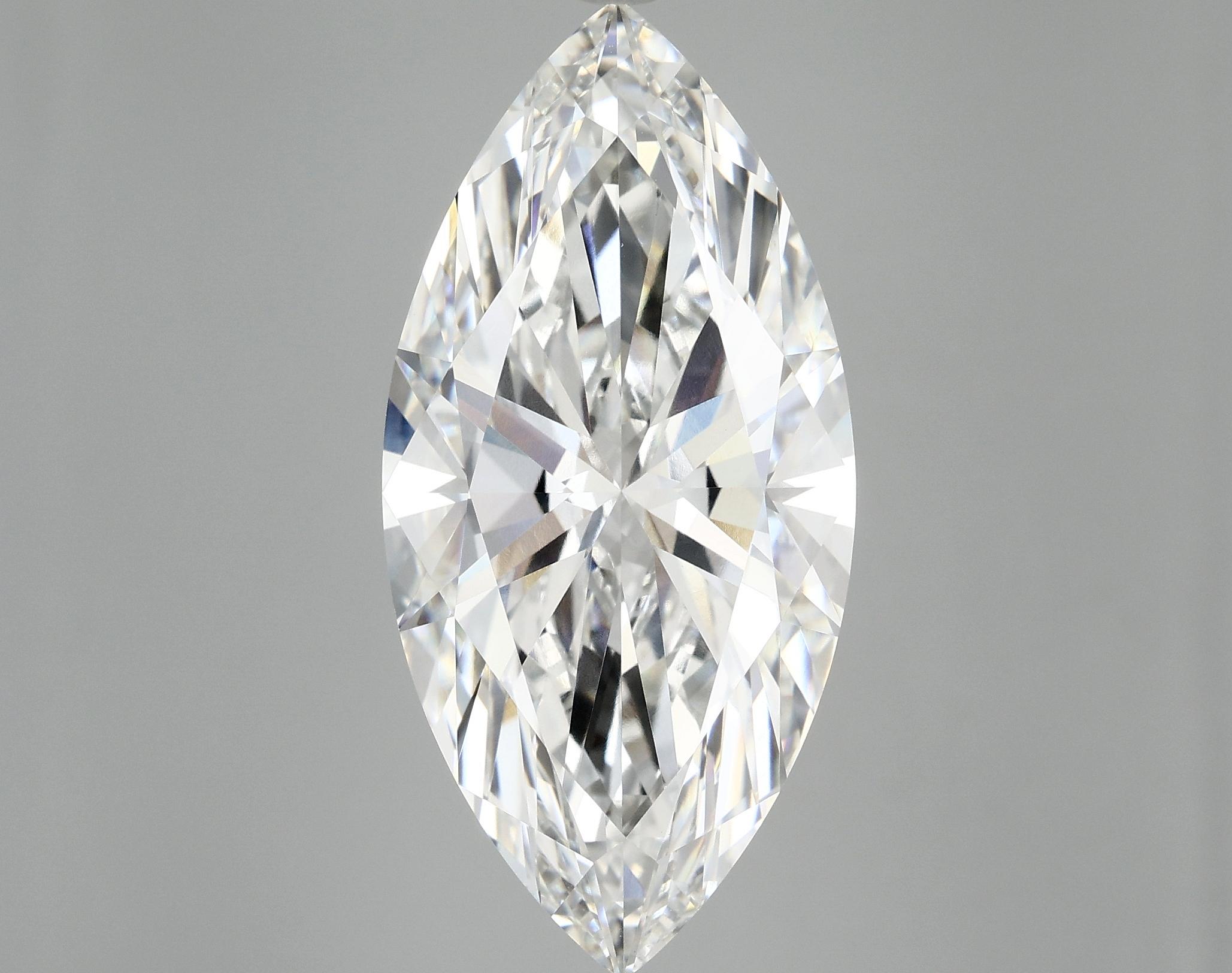 11.01 Carat Marquise Shaped Excellent Cut VVS2 IGI Certified Lab Grown Diamond