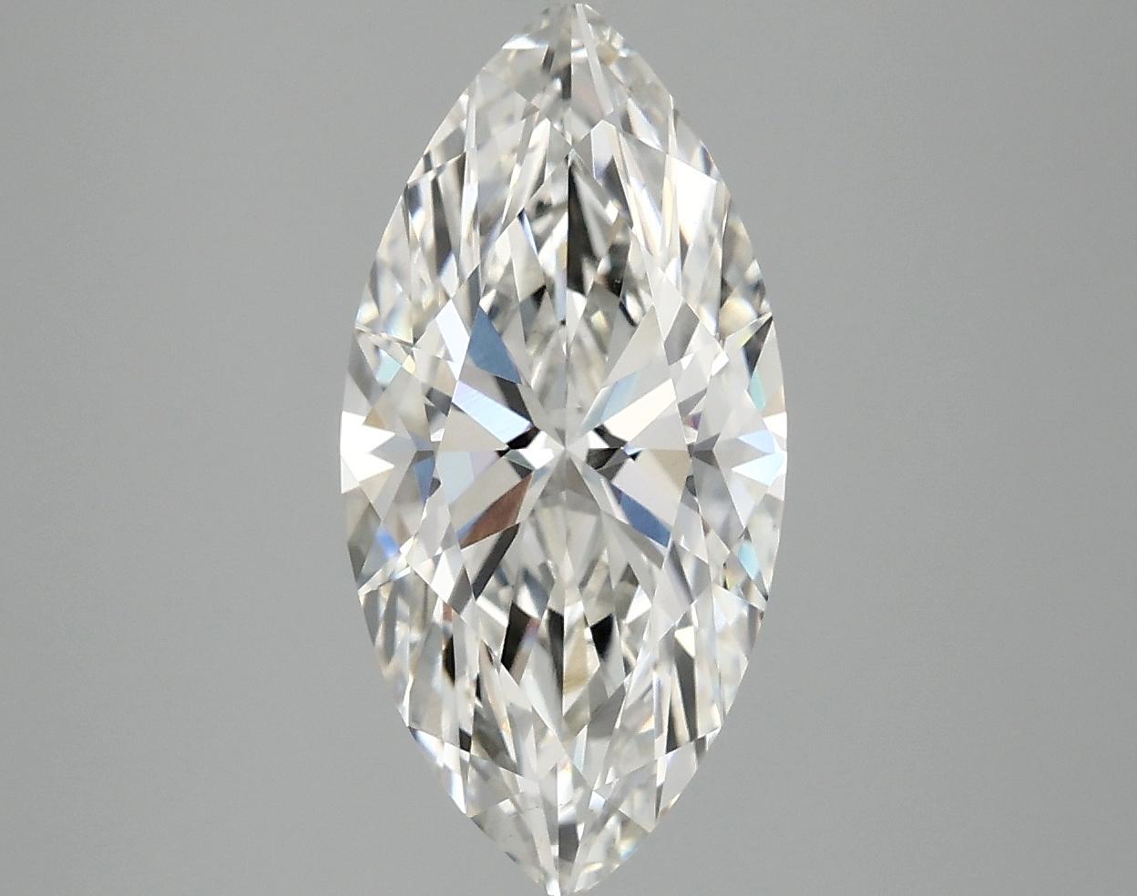 2.89 Carat Marquise Shaped Ideal Cut VS1 IGI Certified Lab Grown Diamond