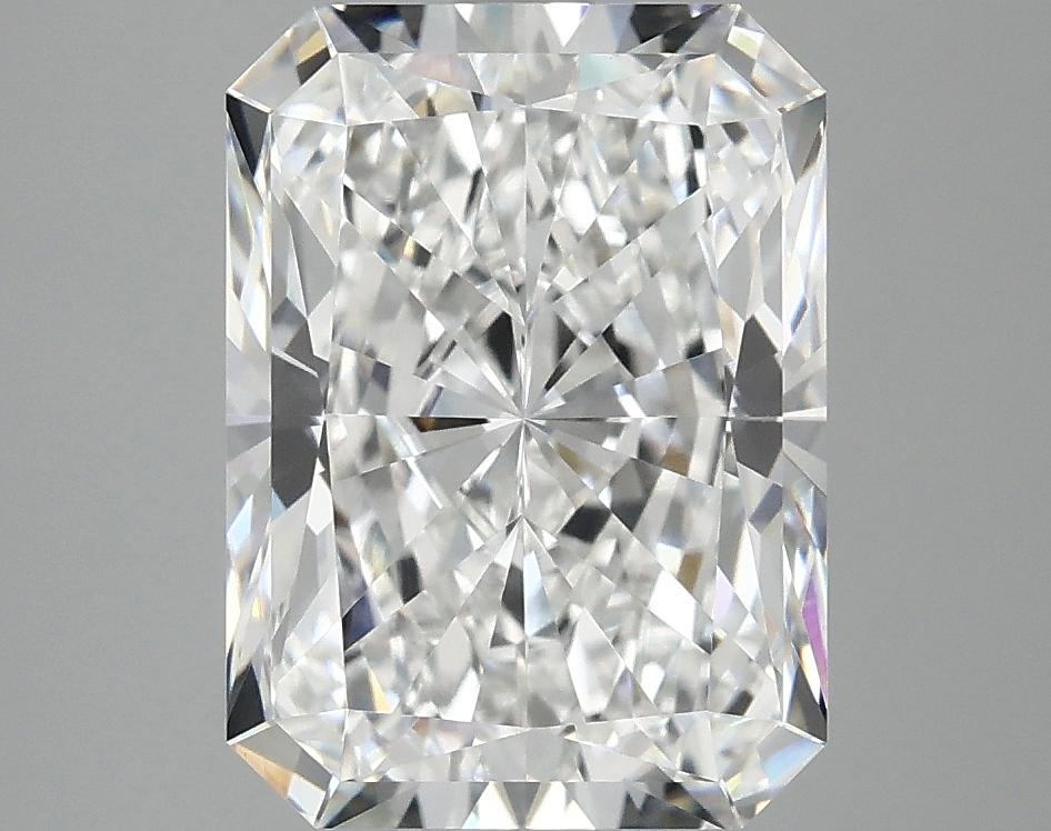 4.09 Carat Radiant Shaped Excellent Cut VVS2 IGI Certified Lab Grown Diamond