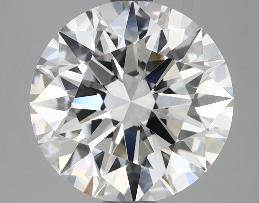 2.95 Carat Round Shaped Ideal Cut VVS2 IGI Certified Lab Grown Diamond