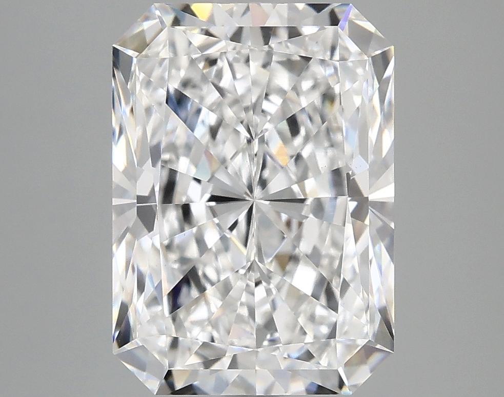 4.19 Carat Radiant Shaped Excellent Cut VVS2 IGI Certified Lab Grown Diamond