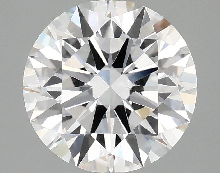 2.08 Carat Round Shaped Ideal Cut VVS2 IGI Certified Lab Grown Diamond