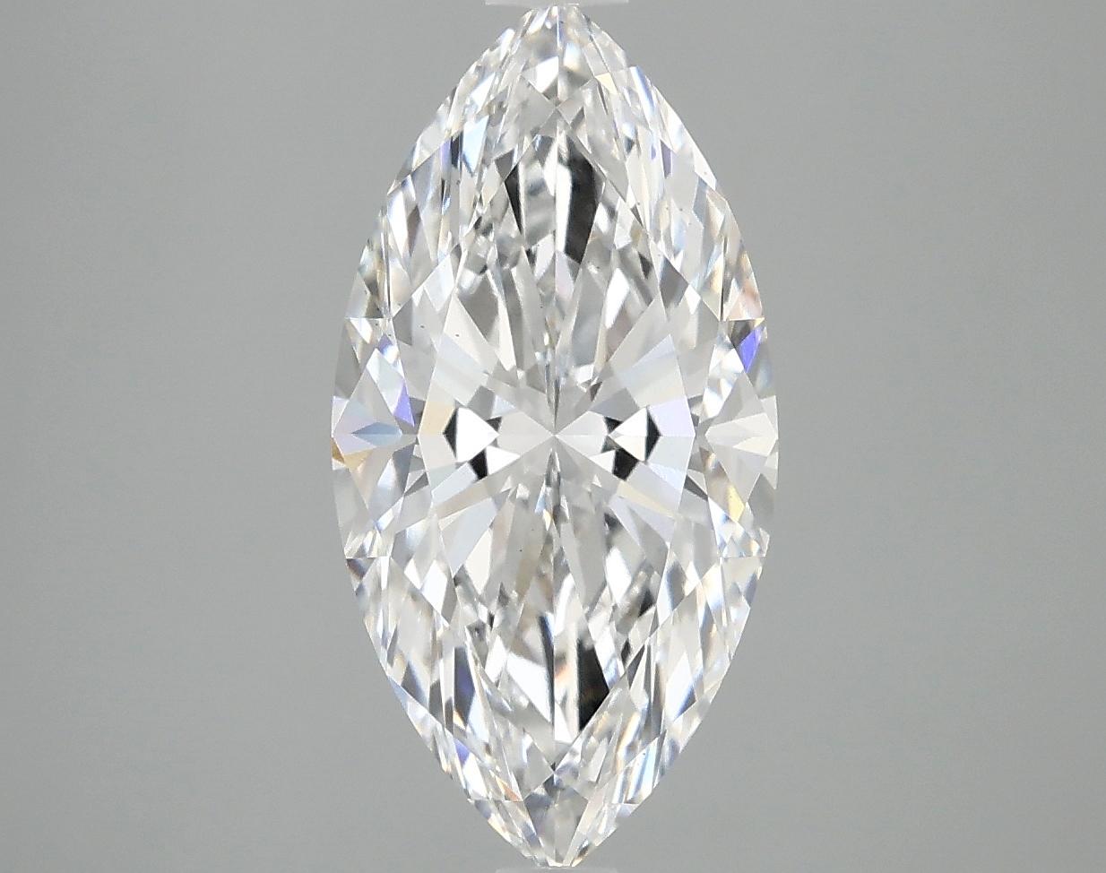 3.05 Carat Marquise Shaped Ideal Cut VS1 IGI Certified Lab Grown Diamond