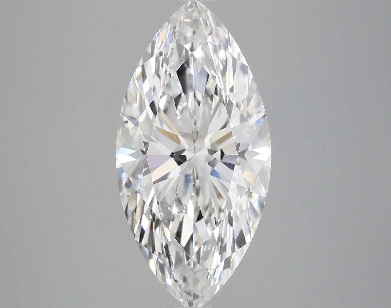 2.98 Carat Marquise Shaped Ideal Cut VS1 IGI Certified Lab Grown Diamond