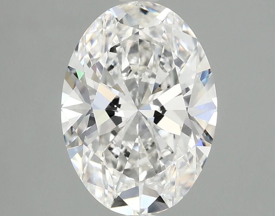 2.5 Carat Oval Shaped Ideal Cut VVS2 IGI Certified Lab Grown Diamond