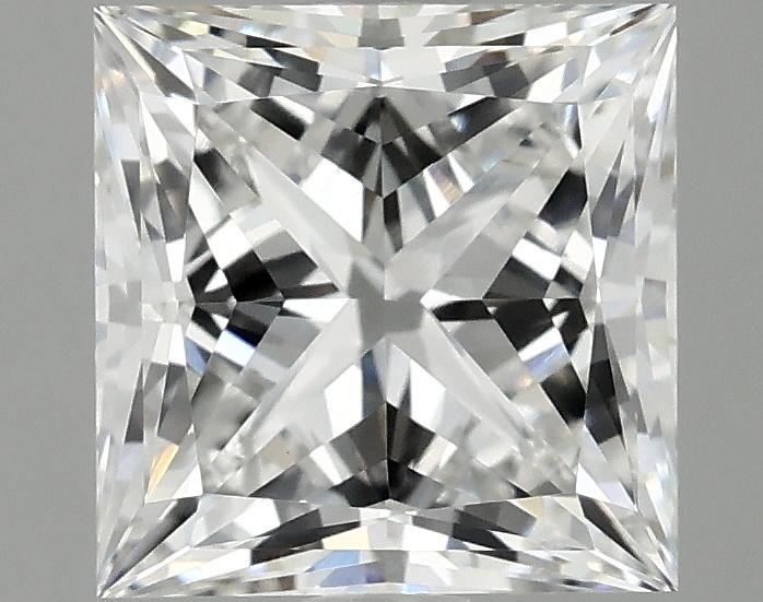 2.04 Carat Princess Shaped Ideal Cut VVS2 IGI Certified Lab Grown Diamond
