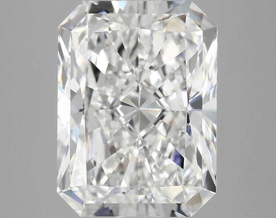 4.08 Carat Radiant Shaped Excellent Cut VVS2 IGI Certified Lab Grown Diamond