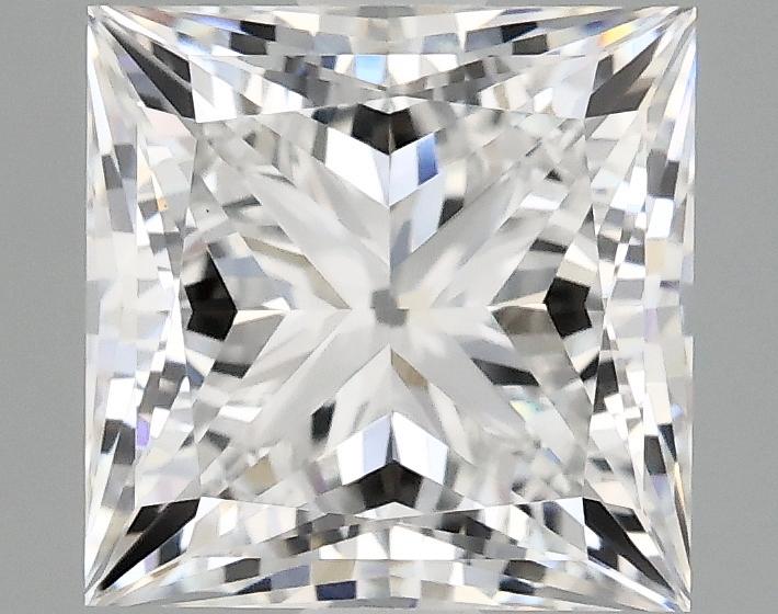 2.09 Carat Princess Shaped Ideal Cut VS1 IGI Certified Lab Grown Diamond